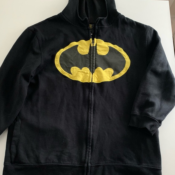 🎄🔥🦇Batman zip up Hoodie with Mask Hood Boys XL - Picture 3 of 14